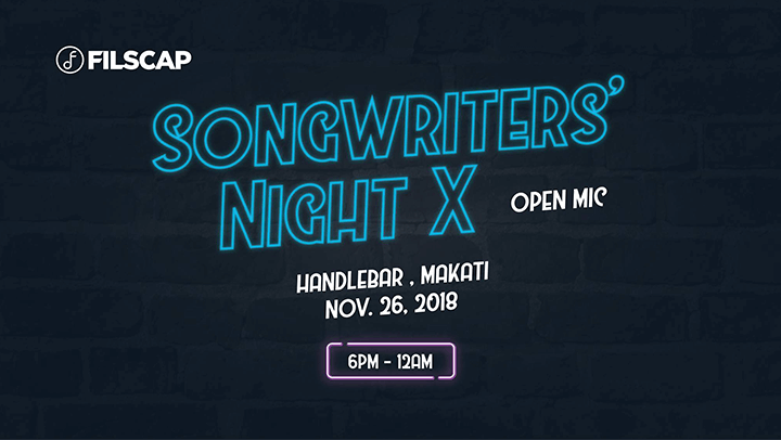 FILSCAP Songwriters’ Night X